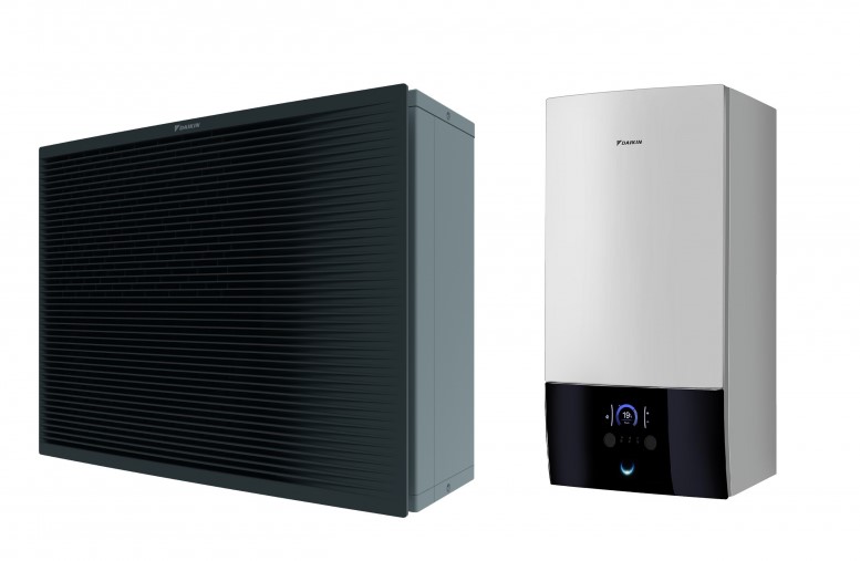 Bomba de calor Daikin Altherma 3 Supra, diseño integrado. Unidad exterior: EPRA-DV37/ interior: ETVX-E6V7